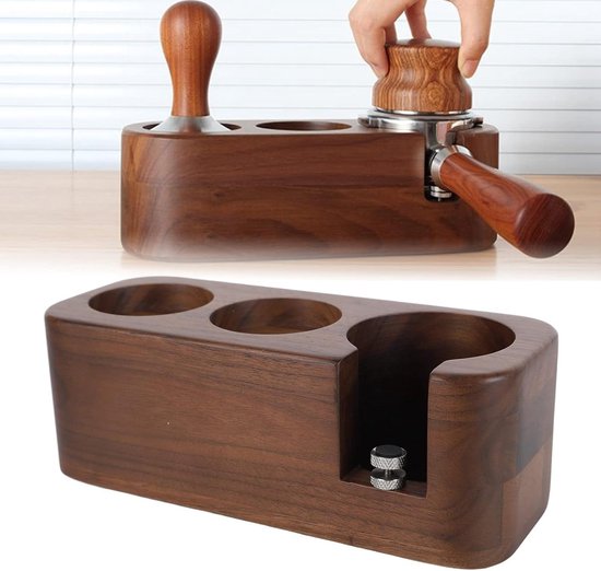 Koffie Tamper Station, 58 Mm Tamping Stand, Verstelbare
