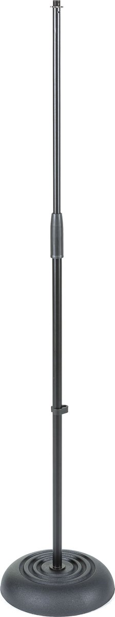MUSIC STORE Mic-6 MkII Round-Base (Black) - Microfoon standaard