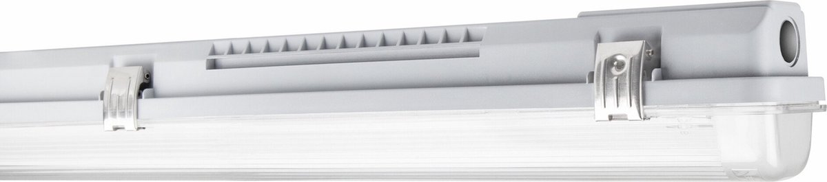 LEDVANCE LED TL Armatuur 60cm IP65 IK08 – Waterdichte G13 T8 Montagebalk – 1-Lichts | Max 12W | Alleen voor LED Donkergroen