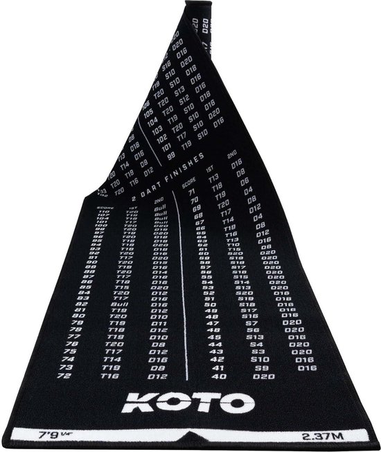 Carpet Checkout Dartmat 237x60cm - KOTO Carpet van KOTO — afbeelding 4