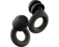 Loop Quiet 2 Plus-oordopjes met Double Tips – Supercomfortabele herbruikbare oordopjes voor slaap, diepe concentratie, gevoeligheid voor geluid en reizen | 24 dB (SNR) demping + 3 dB met Double Tips