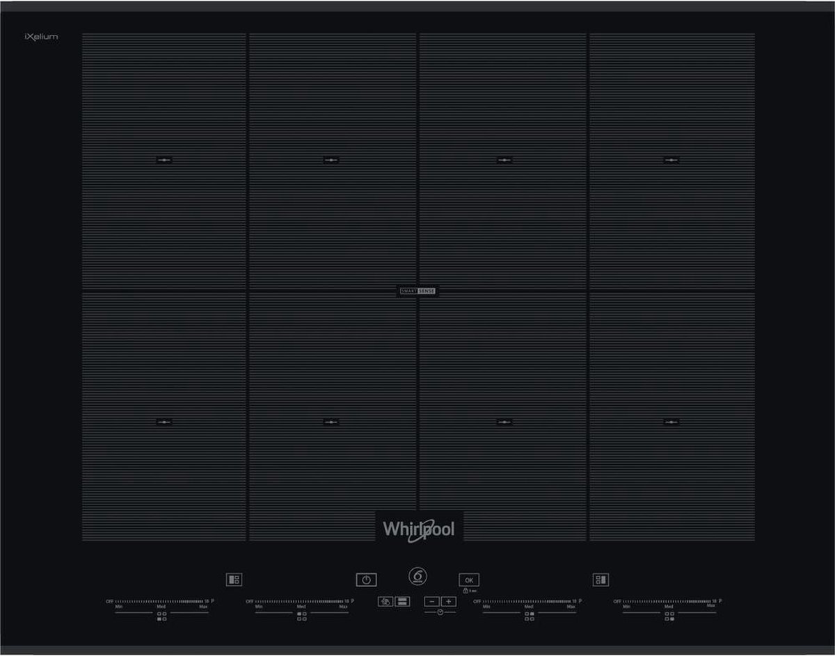Whirlpool SMO658CBT - Inductiekookplaat