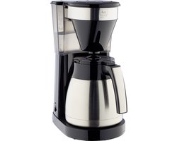 Melitta Easy Top Therm koffiezetapparaat 1023-10 zwart- roestvrij staal