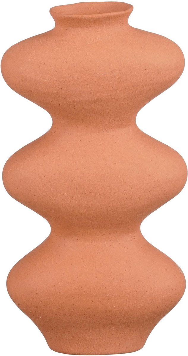 Mica Decorations Vaas Parma - 23.5x13x44 cm - Keramiek - Oranje