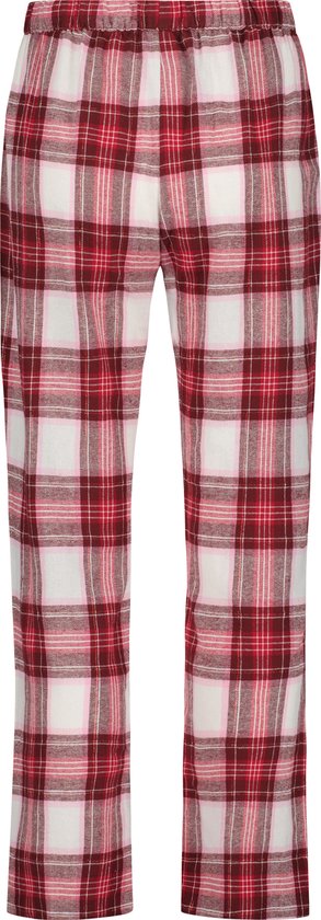 2 Pack Vrouwen Pyjama Broek Fleece Buffalo Plaid Pj Bottoms Zachte Trekkoord Lounge Nachtkleding Voor Dames, Rood Zwart Plaid blauw Zwart Plaid, S