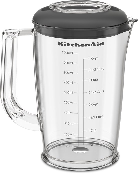 Kitchenaid staafmixer - Kitchenaid Go - Draagbare staafmixer met extra hakmolen en garde - met batterij - Zwart van Merkloos — afbeelding 3