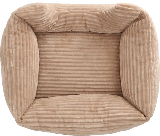 Adori Lit pour Chien Saar Taupe - Lit pour Chien - 63x53x27 cm