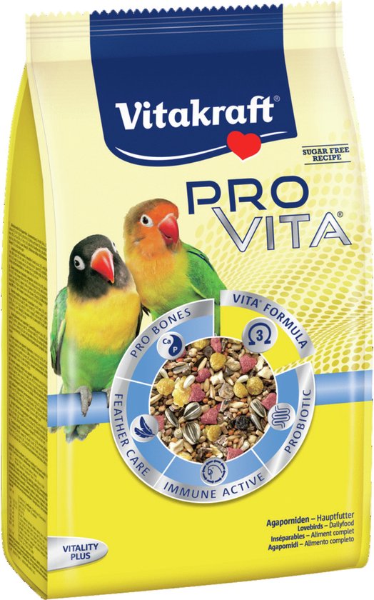 Foto: Vitakraft pro vita agapornis vogelvoer 750 g