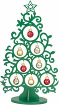 Sapin de Noël en bois Vert 30 cm