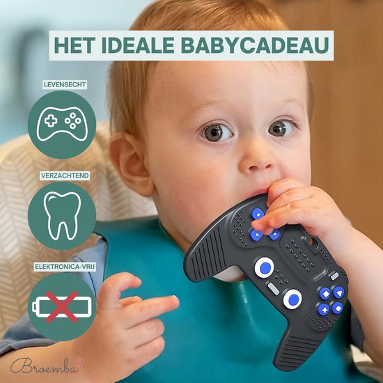 Télécommande Bébé - Anneau de dentition 100% silicone - Jouets Bébé - Broemba® Oslo