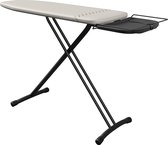 Bol.com JGS® - Premium Verstelbare Strijkplank Comfortboard Beige met Robuuste Strijkijzerhouder en Ergonomisch Design - aanbieding