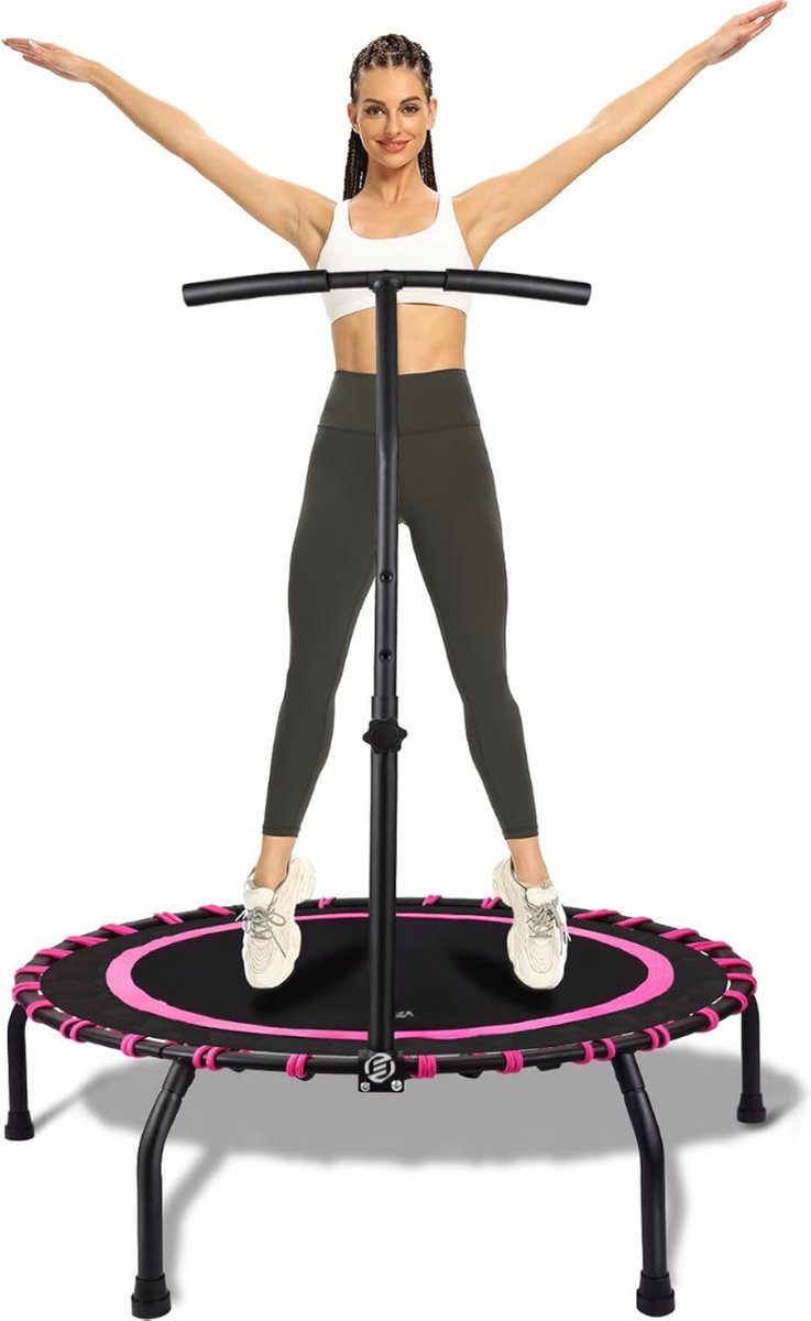 Equivera Rebounder Trampoline - Rebouncer - Mini Trampoline - Rebounder Training - Fitness Trampoline - Indoor