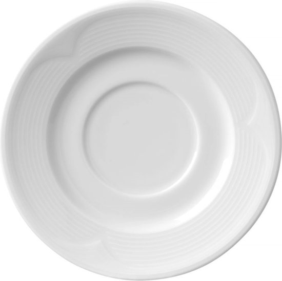 Bord plat rond 14 cm Yong Verso Black stapelbaar