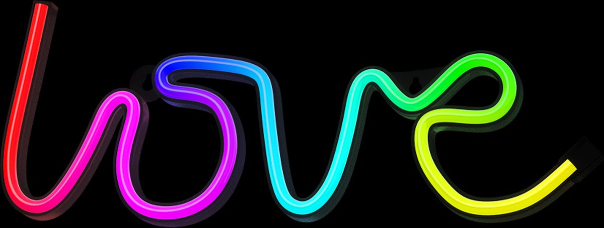 Neon LED RGB Love - Lamp - Wandlamp - Love - LED - RGB