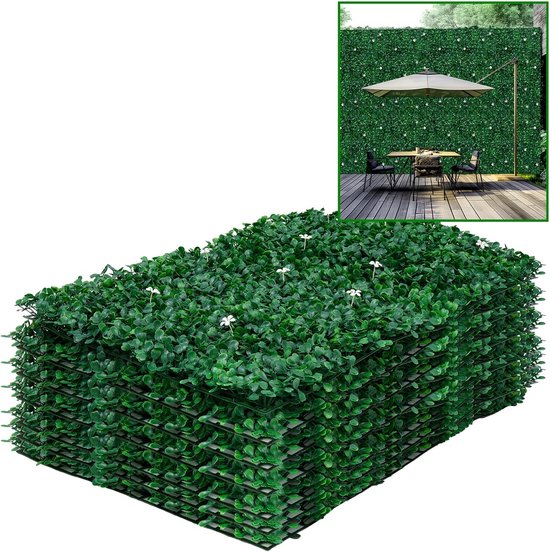 JGS® Realistische Groene Privacy Schermen - Set van 12 Stuks ...