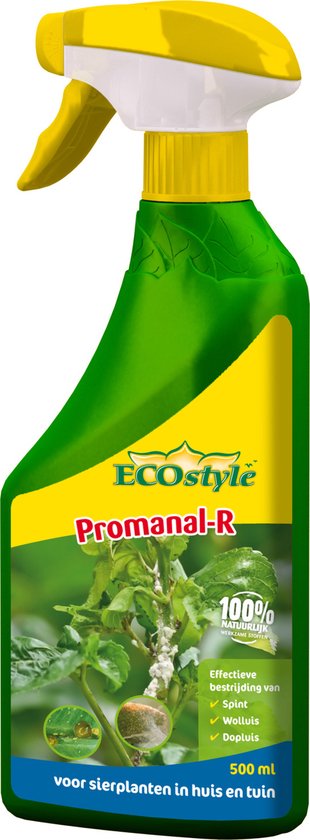 Foto: Ecostyle promanal r spray tegen spint wolluis dopluis en schildluis 500 ml