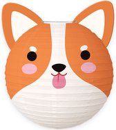 Sint Maarten Lampion Kind Treklampion Sint Maarten Dierenhoofdjes Jungle Feest Verjaardag Versiering Hond - 1 Stuk