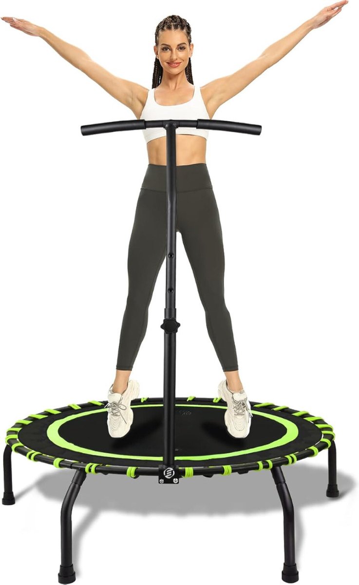 Equivera Rebounder Trampoline Rebouncer Mini Trampoline Rebounder Training Fitness Trampoline Indoor
