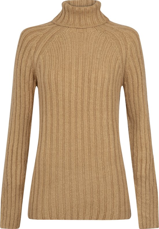 Jimmy Sanders Pull col roulé - Pull - Pull Femme Gris Souris - Xl