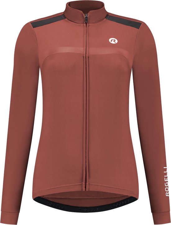 Rogelli Mono Maillot de cyclisme Femme - Manches longues - Chutney - Taille M