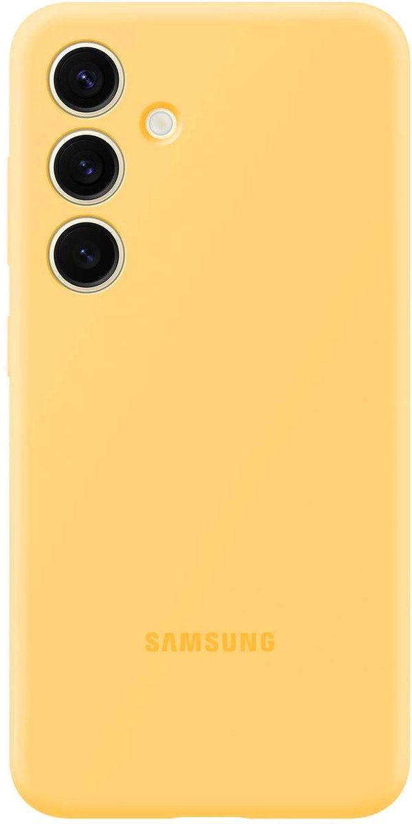 Samsung Silicone Case - Geschikt voor Samsung Galaxy S24 - Yellow