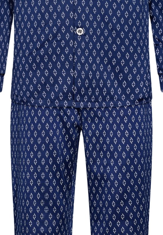 Grijze heren pyjama met knopen Comte | Bestel eenvoudig online | Gratis