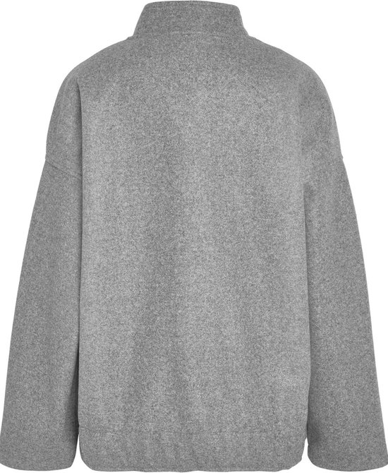 Noisy May NMHALSTON L/S BOMBER JACKET WVN NOOS Dames Bomberjack - grijs - L