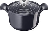 Bol.com Geëmailleerde gietijzeren braadpan Ø 18 cm voor inductiegas - langzaam koken - 220 °C aanbieding