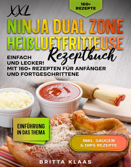 XXL Ninja Dual Zone Heißluftfritteuse Rezeptbuch - cover