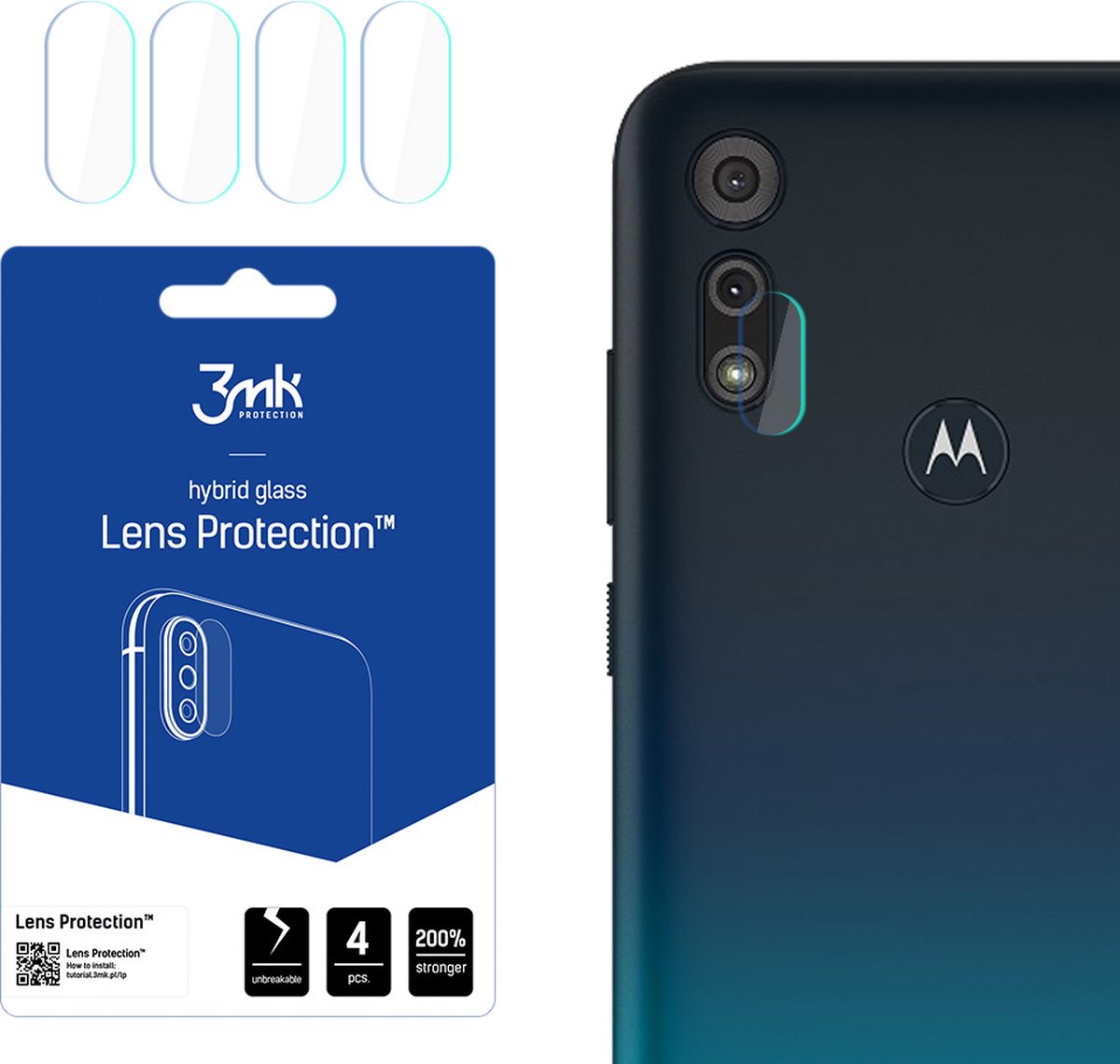 Motorola Moto E6s - 3mk Lens Protection