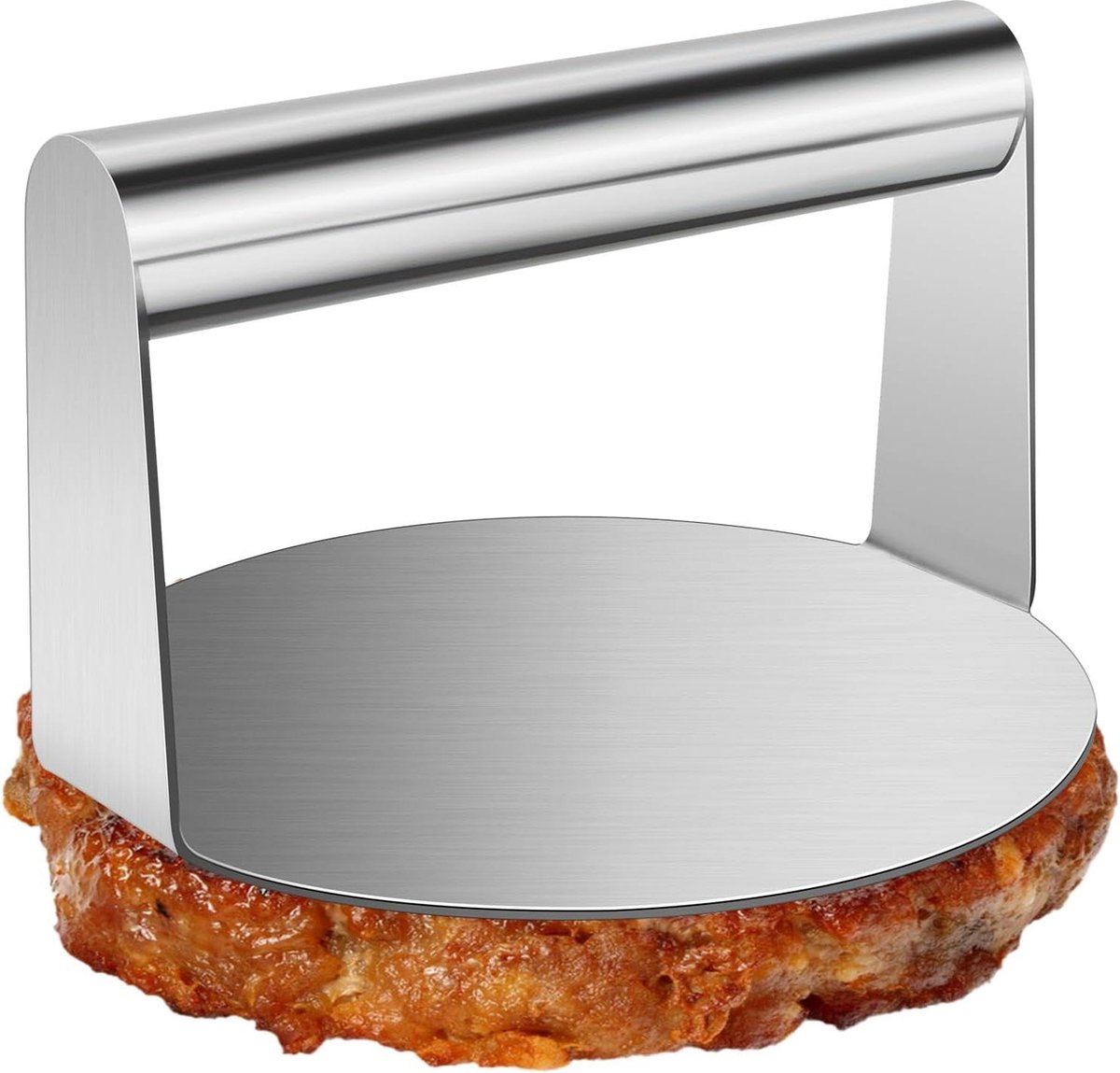 Roestvrij staal burger pers, ronde smash burger pers, professionele Roestvrij staal burger pers, ronde smash burger pers, professionele