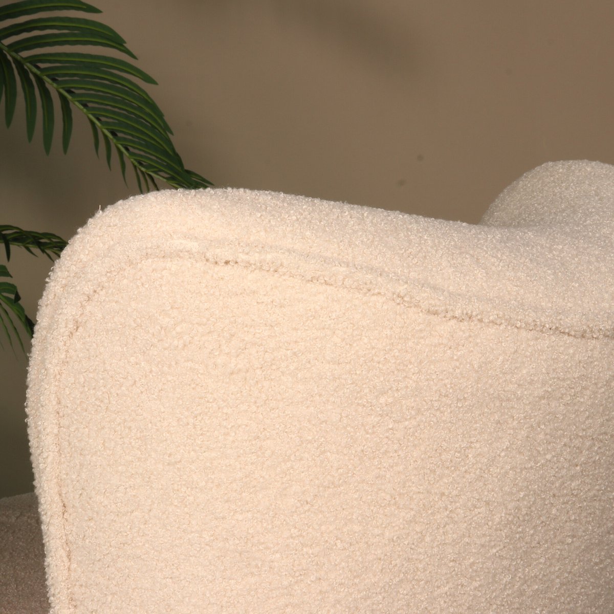 Fauteuil Fauteuil Teddy Beige Stoel - afbeelding 3
