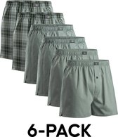 Bol.com DANISH ENDURANCE Losse Boxershorts Biologisch Katoen Heren Ondergoed - Knoopgulp - 6-pack - Maat M aanbieding