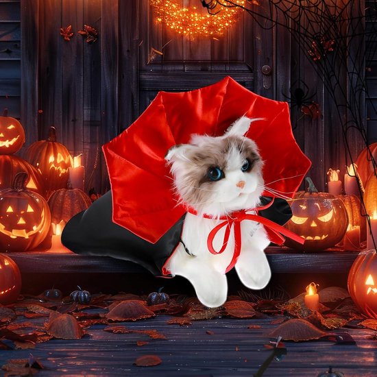 Atigy Zwart Kant Halloween Mantel Lange Hooded Cape Halloween Kostuum Vampier Mantel Voor Vrouwen