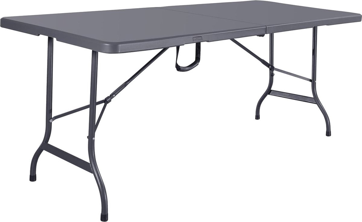 Inklapbare Buffettafel 180 cm - Campingtafel, Tuintafel, Partytafel, Eettafel met Draaggreep