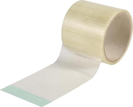 Reparatietape, 8 cm x 5 m, vrachtwagenzeil, zelfklevend, waterdichte tape-patches voor afdekking, regenbestendige doek, luifel, tent (groen