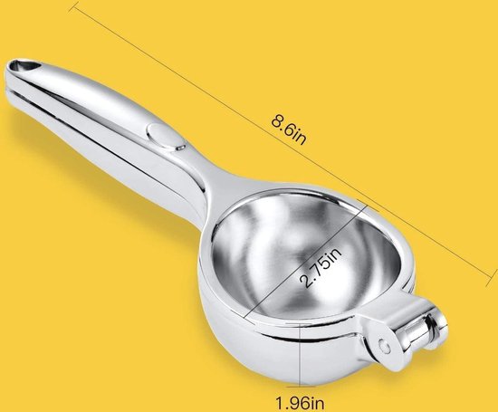 Handmatige Citroenpers - RVS Citrus Juicer voor Efficiënt Sappen — afbeelding 5