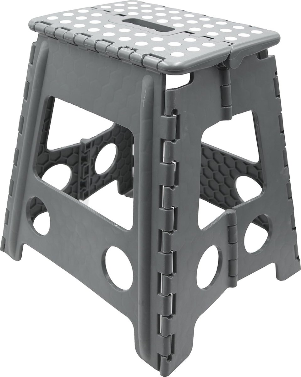 Goedkoopste Opvouwbare Stapkruk - 39 cm Hoog, Stabiel en Antislip, Kunststof