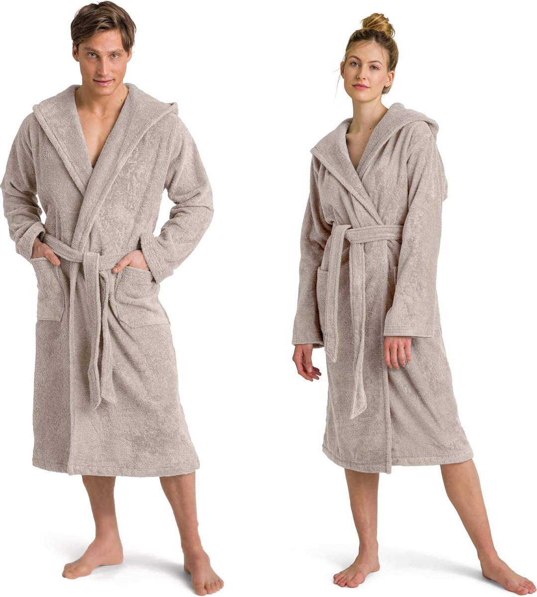Goodivery ® Zacht en Luxe Badjas met Capuchon voor Comfort en Stijl