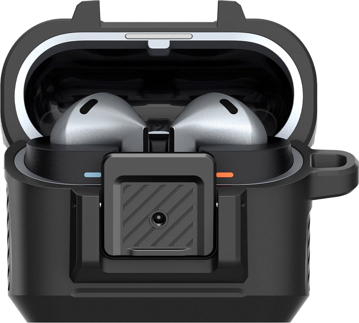 Spigen Lock Fit Hardcase geschikt voor Samsung Galaxy Buds Pro 3 - Matte Black