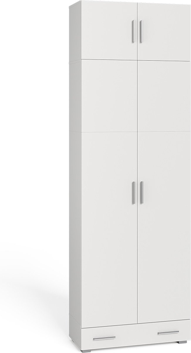 Vicco Frank Archiefrek – 80 x 182.4 cm met kastuitbreiding en lade Wit