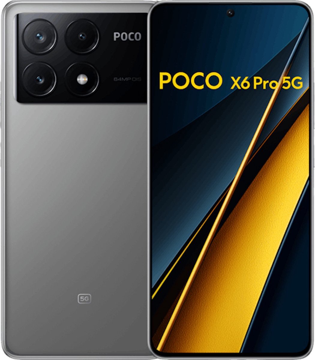 POCO X6 Pro 5G 12 GB + 512 GB Grey