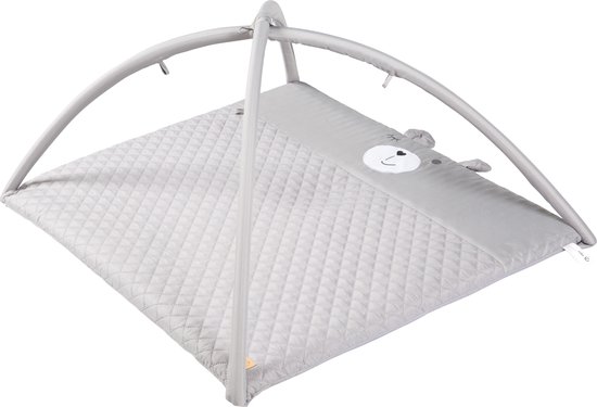 Roba Sammy speelkleed met babygym 85 X 75 cm grijs van Roba. — afbeelding 4
