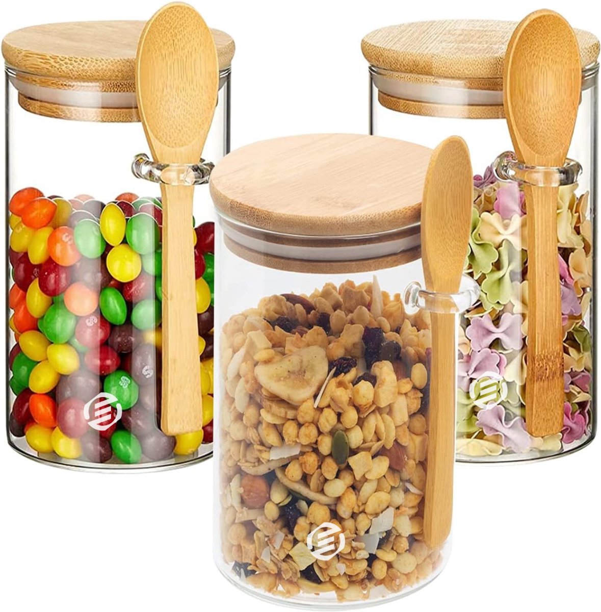 Equivera Overnight Oats Potjes - Muesli Beker - Mason Jar - Havermout - Set - Must have voor jouw ontbijt