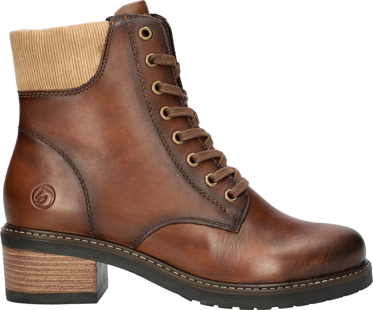 Remonte dames veterboot - Cognac - Maat 37