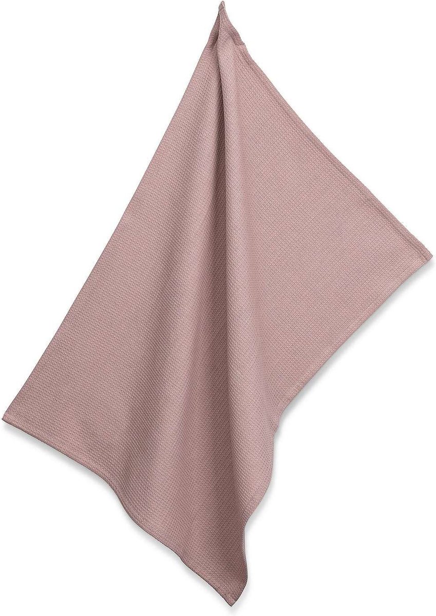 Theedoek, Katoen, Roze, 70 x 50 cm - Kela | Tia