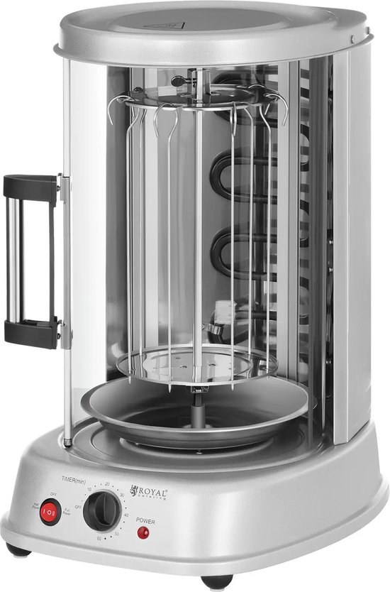 Verticale grill - 3-in-1 - 1.500 W - 21 L - Royal Catering — afbeelding 2