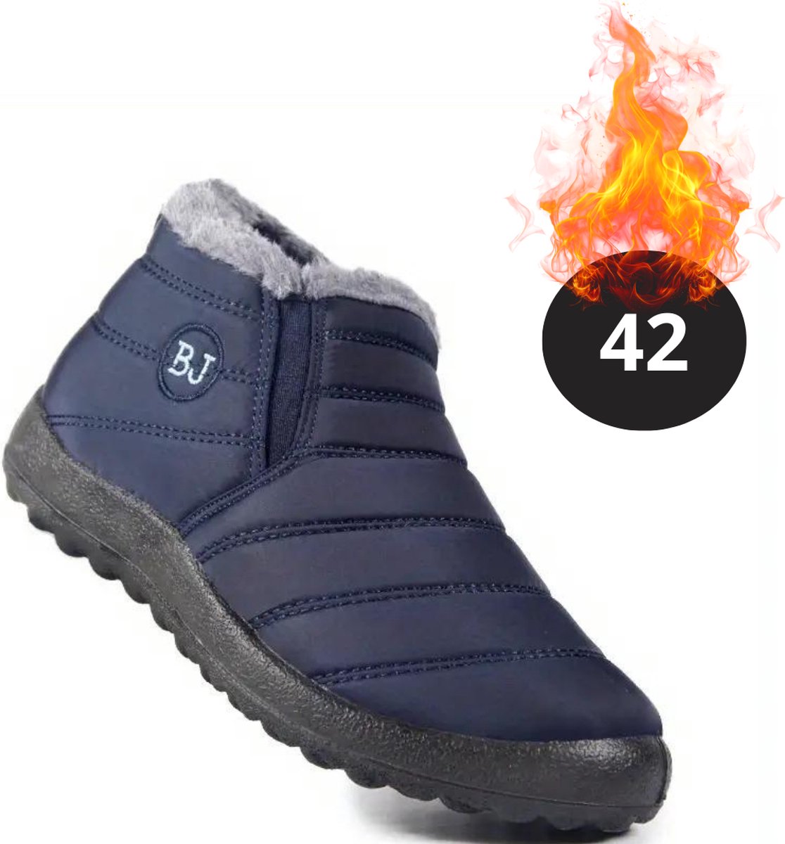 Nivard Snowboots Sneeuwschoenen Sneeuwboots Dames Wintersport Ski Skischoenen – 42 Laag Blauw
