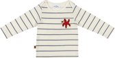 Frogs and Dogs-Pirate Shirt Stripes- Off White - Taille 74