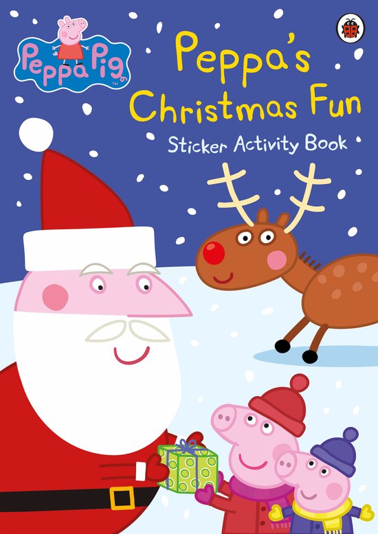 Foto: Peppa pig christmas fun sticker bk